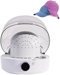L'appareil de soin des chapeaux se presente en coloris blanc et gris