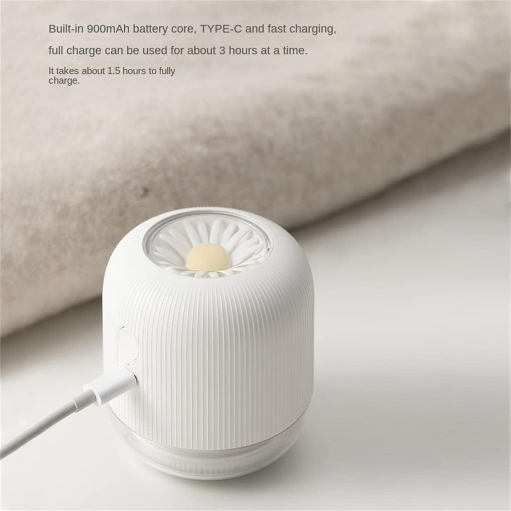 Decouvrez un rasoir a peluches qui se recharge pour les utilisations suivantes en coloris blanc