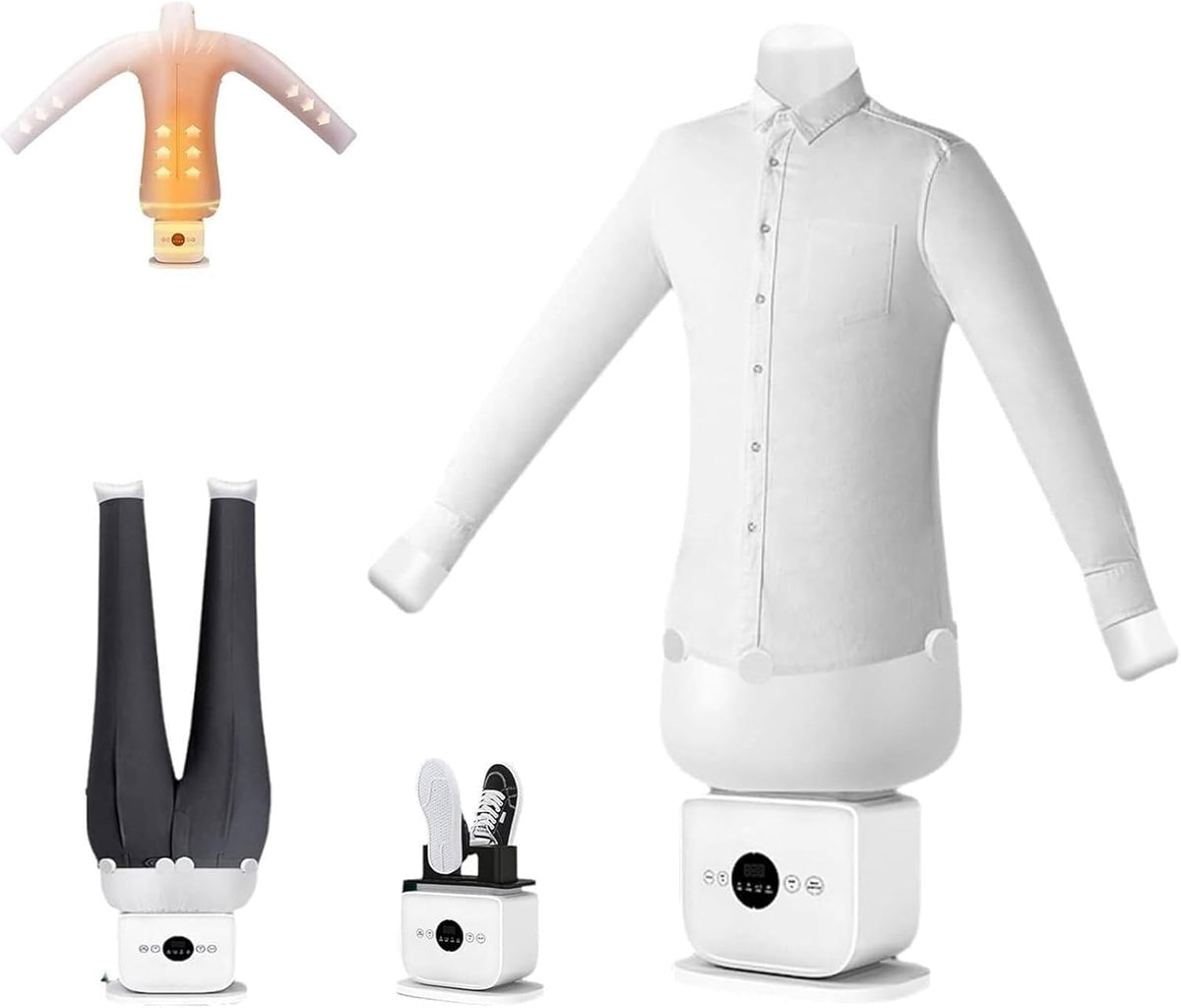 Ce mannequin de repassage avec controle de surchauffe, avec un arret automatique