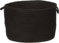 Choisissez ce panier a linge avec poignee de maintien en coloris noir