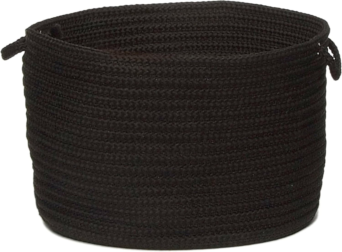 Choisissez ce panier a linge avec poignee de maintien en coloris noir